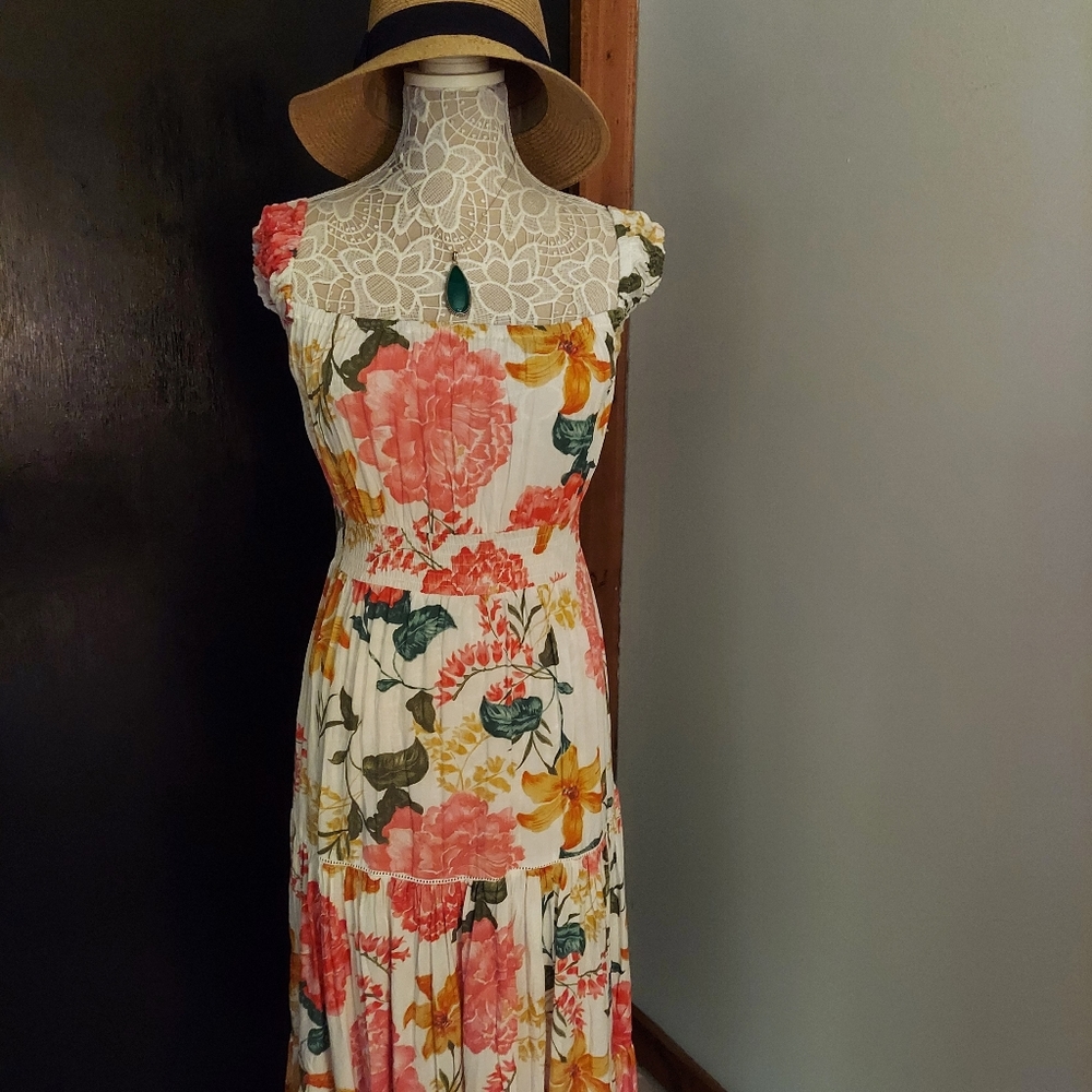 Long flowing dress